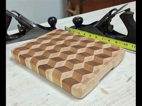 D Cube End Grain Cutting Boards Pdf Plans Vsawinter