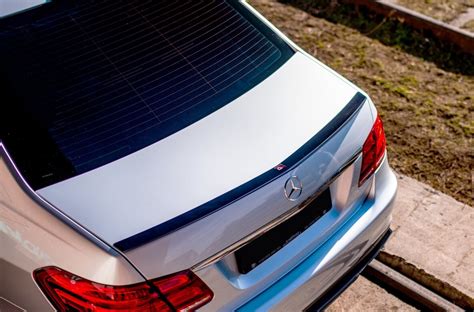 Heck Spoiler Aufsatz Abrisskante F R Mercedes Benz E Amg Sedan W