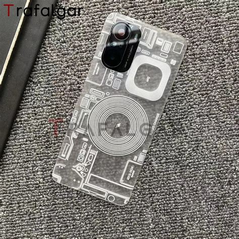 Plastic Back Cover For Xiaomi POCO F3 Battery Cover Rear Housing Case