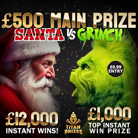 Santa Vs Grinch Competition Titan Prizes