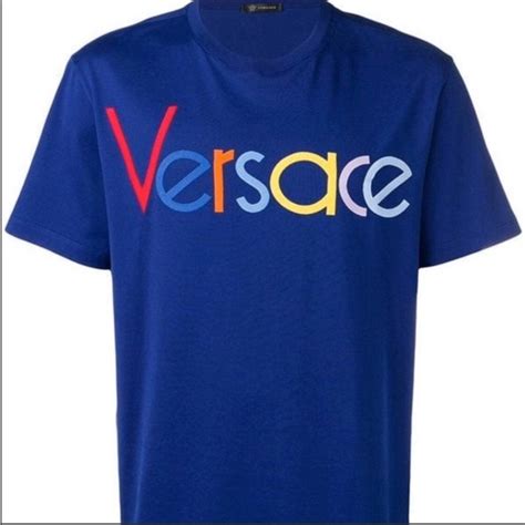 Versace | Shirts | Versace Vintage Logo Tshirt Large | Poshmark