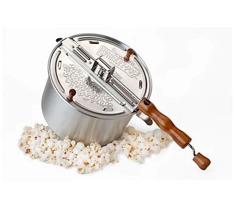 Wabash Valley Farms Whirley Pop Stovetop Popcorn Popper