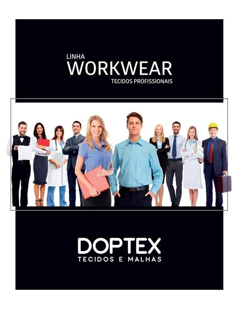 Linha Workwear Doptex Cartela De Cores By Moccart Solu Es Issuu