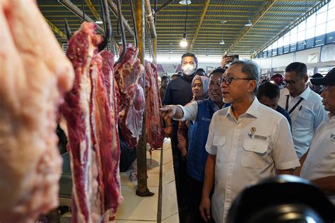 Foto Mendag Zulhas Pantau Harga Dan Stok Bapok Di Soreang Bandung