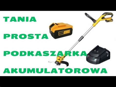 Tania I Prosta Podkaszarka Akumulatorowa Bateria Ah Adler Toolbox