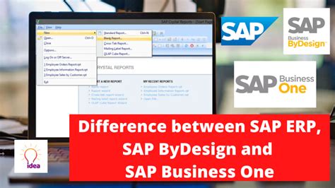 Diferencia Entre Sap Erp Sap Bydesign Y Sap Business One Go Coding