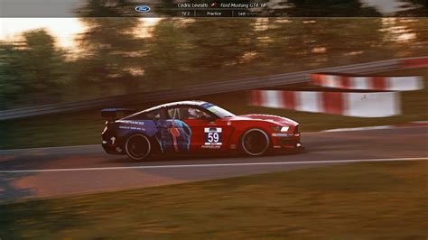 Assetto Corsa Ford Mustang GT4 RAW V8 Sound YouTube