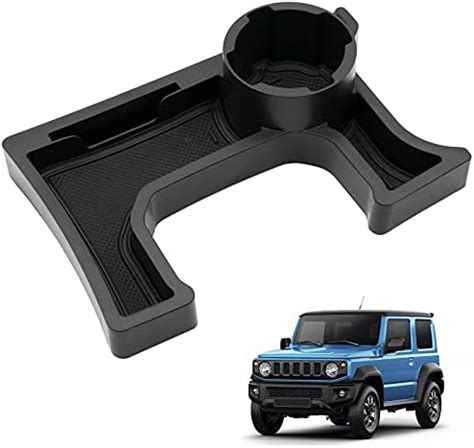 For Suzuki Jimny Mt Car Center Console Cup Phone Card Holder Storage