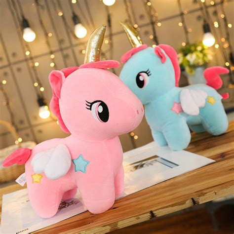 Unicorn Stuffed Animal Unicorn Plush Cute Plushie Kawaii Etsy