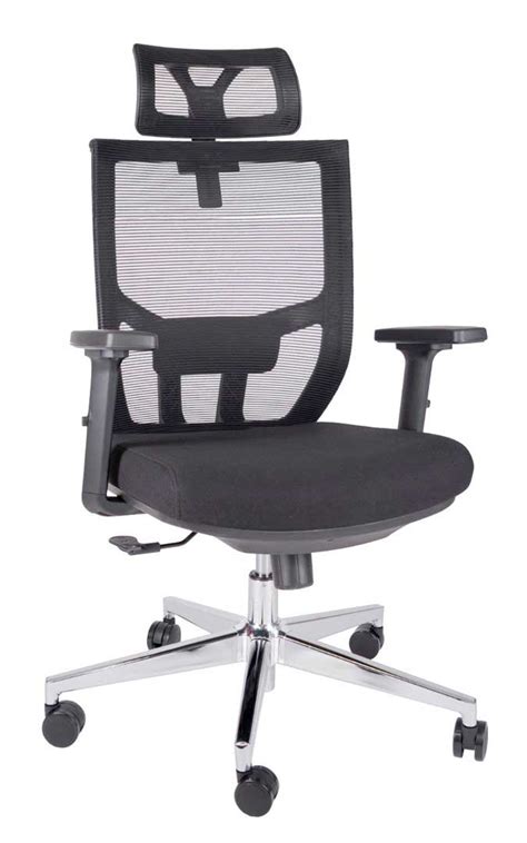 Silla Ejecutiva Aiko Ohe Negro Silieri Muebles Para Oficina