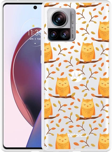 Cazy Hoesje Geschikt Voor Motorola Edge 30 Ultra Cute Owls Bol