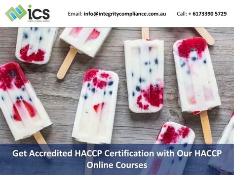 Ppt Get Accredited Haccp Certification With Our Haccp Online Courses Powerpoint Presentation