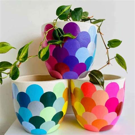 Flower Pot Painting Ideas Easy Atelier Yuwa Ciao Jp