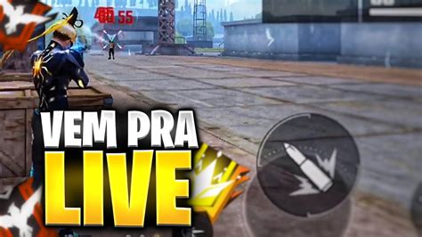 FREE FIRE AO VIVO JOGANDO RANK E SALINHA YouTube