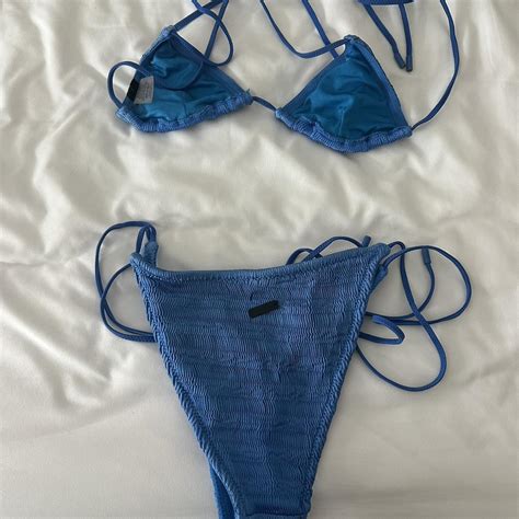 Triangl Bikini VINCA BALEARIC Black Triangle Logo Depop