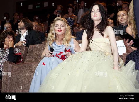 Madonna And Andrea Riseborough The 68th Venice Film Festival Day 2