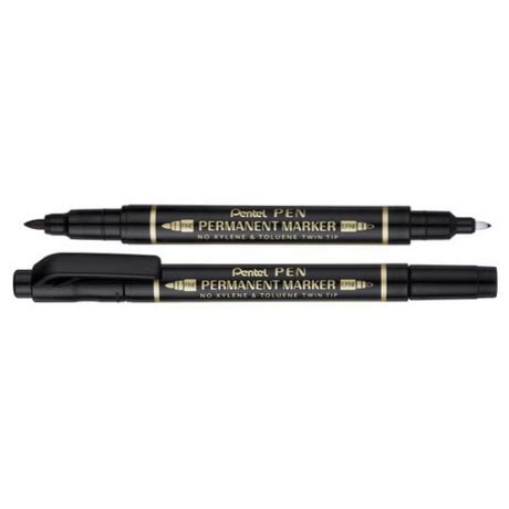 Twin Tip Permanent Marker Black