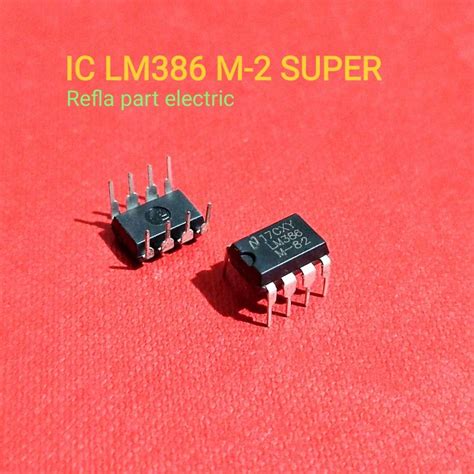 IC LM386 LM386N IC Low Voltage Audio Power Amplifier LM 386 DIP 8