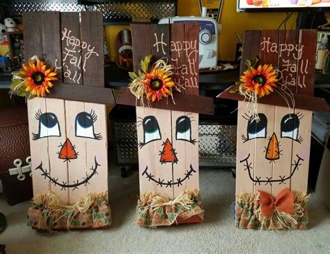 Fall Wood Crafts Halloween Wood Crafts Easy Fall Crafts Fall