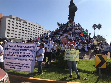 Contin A El Paro Nacional De Trabajadores Del Pjf