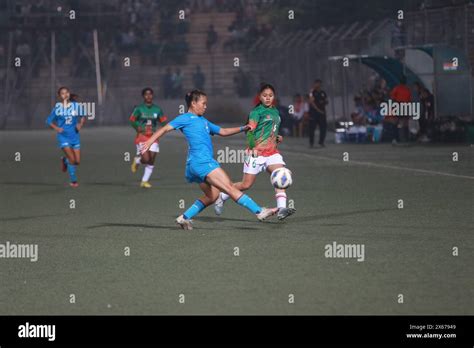 Bangladesh And India Final Match Of The Saff U Women S Championship