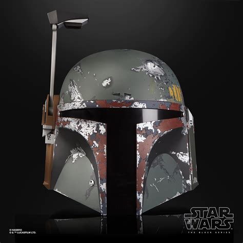 Star Wars The Black Series Boba Fett Premium Electronic Helmet - Hasbro ...