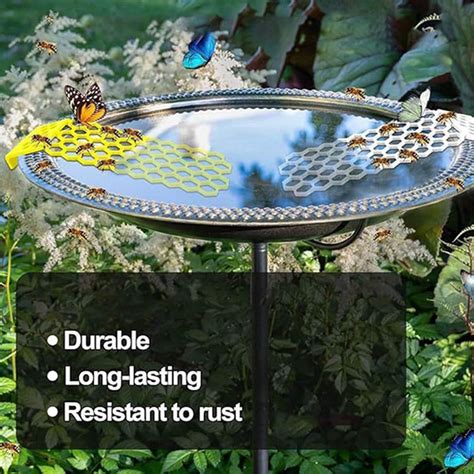 Qtmnekly Floating Bee Ladder Use For Bee Cups And Bird Baths