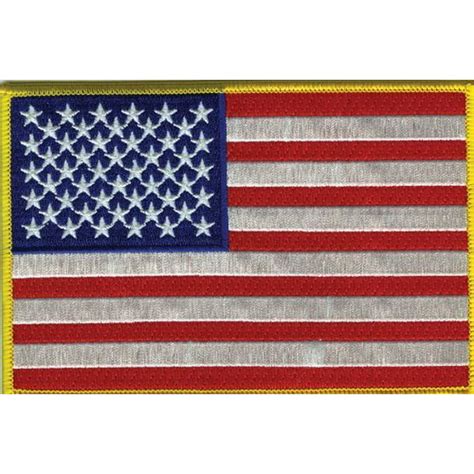 American Flag Patch 12" x 9" Large USA Flag Patch - Walmart.com ...