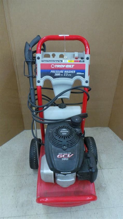 Troy Bilt Pressure Washer Psi Gpm W Honda Engine Gcv Ebay