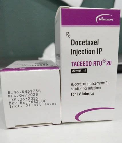 Docetaxel Injection Mg At Rs Vial New Delhi Id