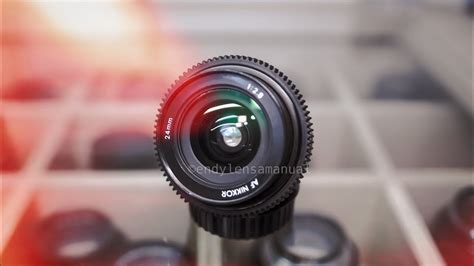 Lensa Auto Focus Wide Angle Dari Nikon Nikkor Af 24mm F28 D Ais Youtube