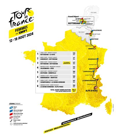 Il Percorso Del Tour De France 2024 BDC Mag