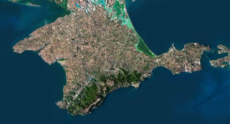 Crimea Terrain 3D Map by Shustrik