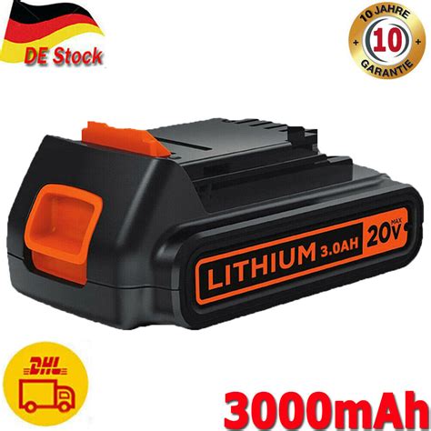 Für BLACK DECKER Akku 18V 5 0 Ah Lithium BL2018 BL1318 BL4018 BL1518