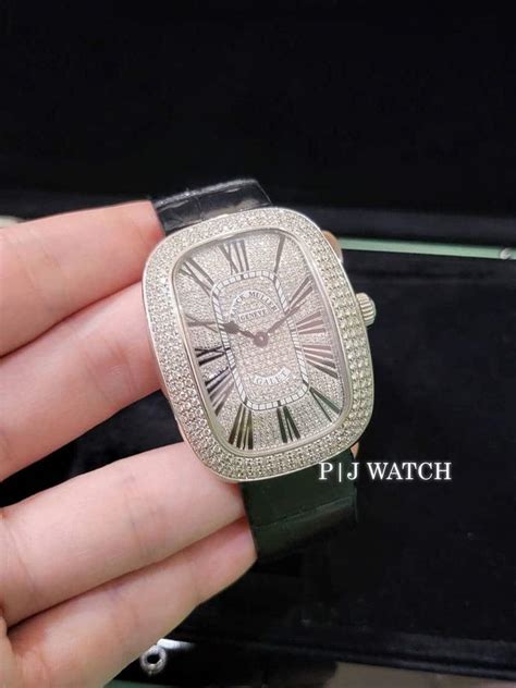 Franck Muller Galet 3002M QZ R Full Diamond