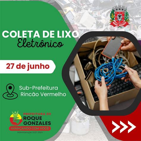 Roque Gonzales Realiza Campanha De Recolhimento De Lixo Eletrônico