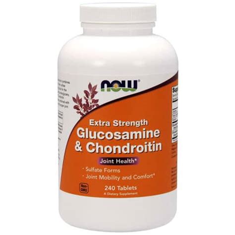 Glucosamine Chondroitin ES NOW Foods Joint Health