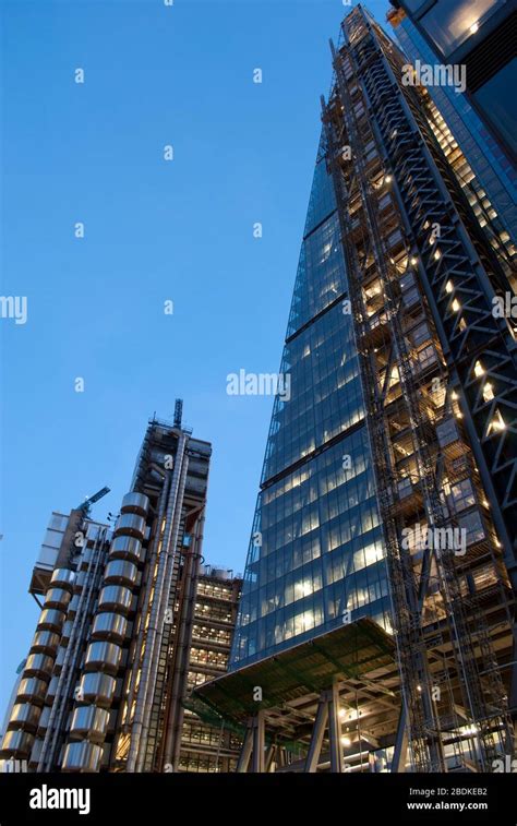 Blue Glass Cheesegrater Building The Leadenhall Building 122 Leadenhall St Lime Street London