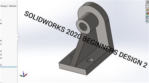 Solidworks 2020 Tutorial For Beginners Design 2 Isometric Circle Youtube