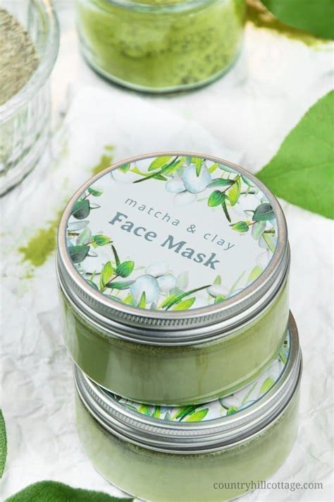 Matcha Green Tea Clay Mask For Glowing Skin Clay Masks Green Tea