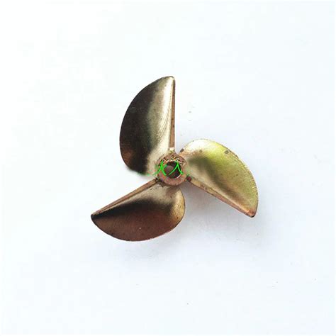 Pc Copper Propeller Three Leaf Mm D Brass Propeller