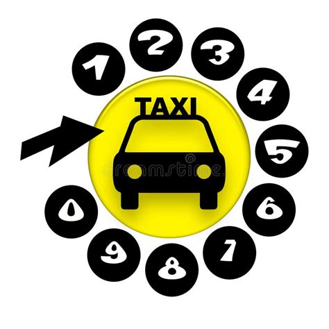 Servicio Del Taxi Ejemplo Moderno Del Personaje De Dibujos Animados