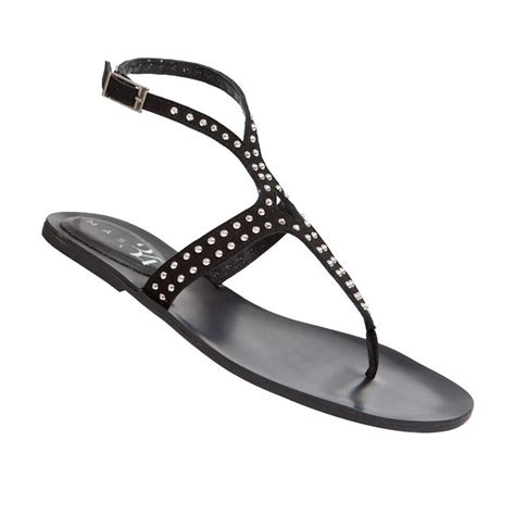 Venta Sandalias Tachuelas Negras En Stock