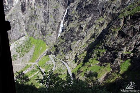 Norwegia Geirangerfjord I Droga Or W I Trolli G Romaniacy