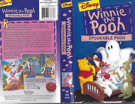 Vhs Disneys Winnie The Poohspookable Pooh 786936678338 Ebay