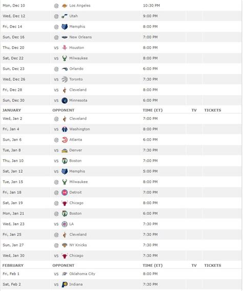 Miami Heat Schedule for 2018-19 Season