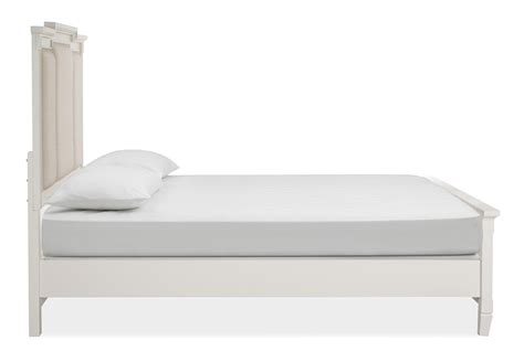 Magnussen Willowbrook White King Upholstered Bed