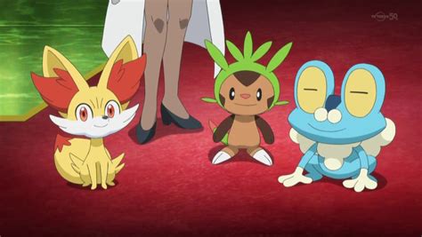 Pokemon Chespin Fennekin And Froakie