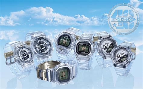 Tujuh Jam Ikonik G Shock Kini Ditawarkan Dalam Versi Clear Remix