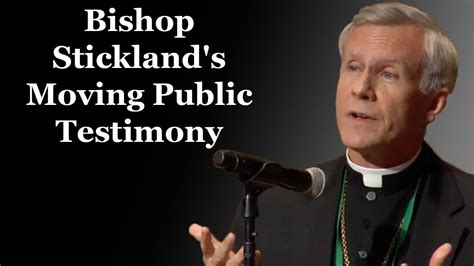 Bishop Stricklands Moving Testimony To Inspire Resistance To Synodal